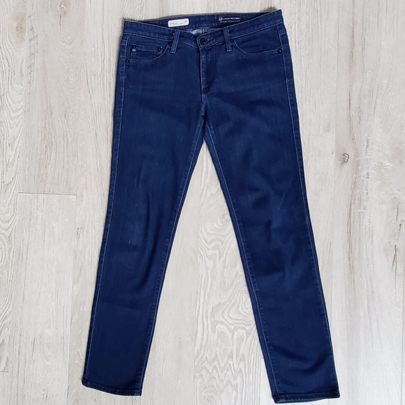 Ag Adriano Goldschmied Dark Stilt Cigarette Leg Jeans - Picture 7 of 8